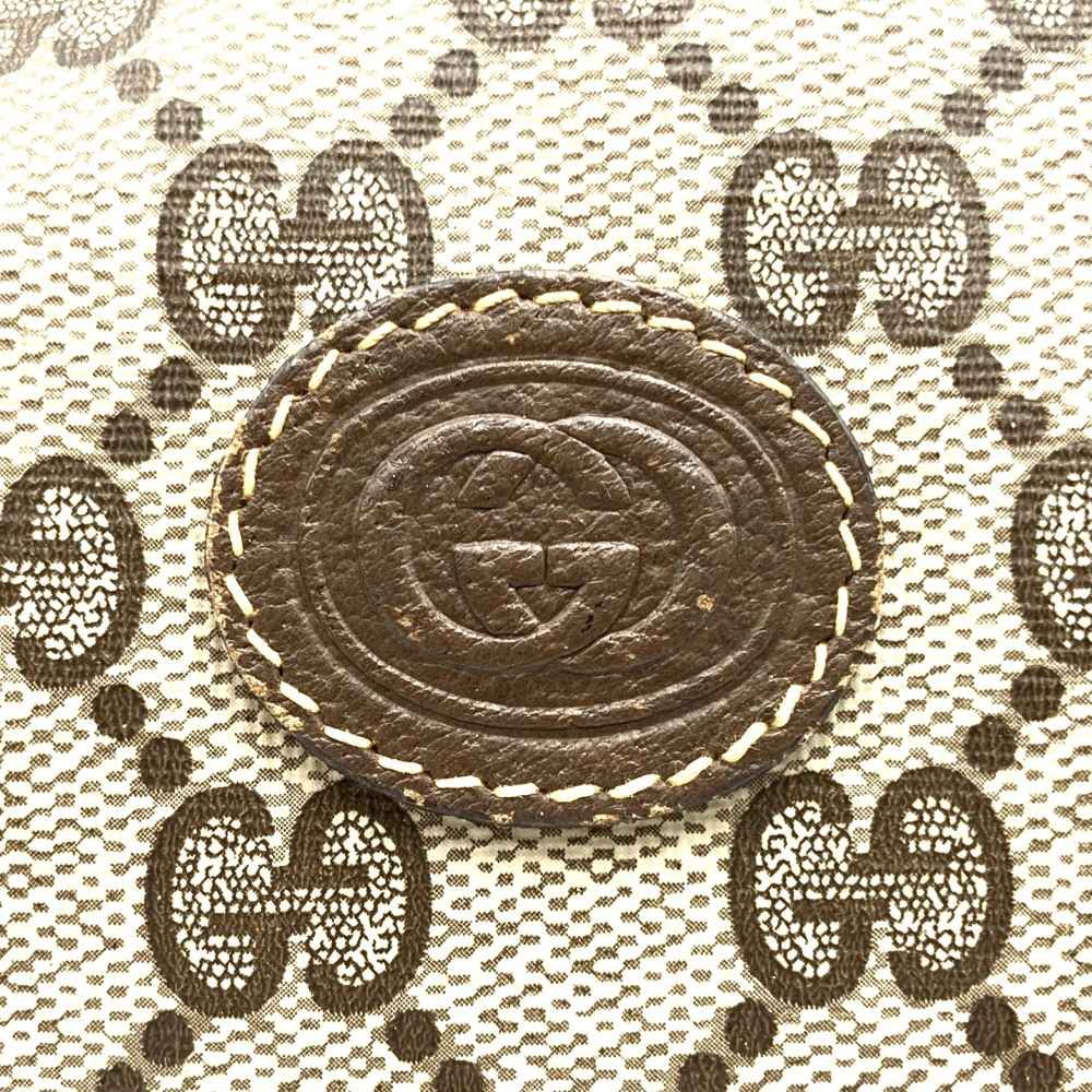 Gucci Shoulder Bag Pochette GG Supreme Brown Vintage — view 2