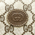 Gucci Shoulder Bag Pochette GG Supreme Brown Vintage — view 2
