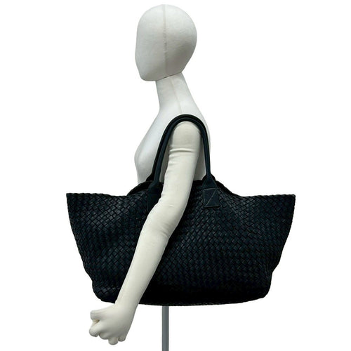 Bottega Veneta Cabas GM Intrecciato Leather Tote Black — view 2