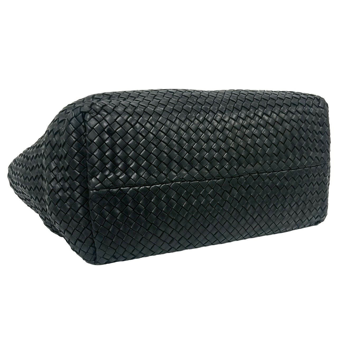 Bottega Veneta Cabas GM Intrecciato Leather Tote Black — view 7