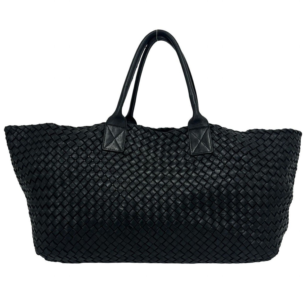 Bottega Veneta Cabas GM Intrecciato Leather Tote Black — view 3