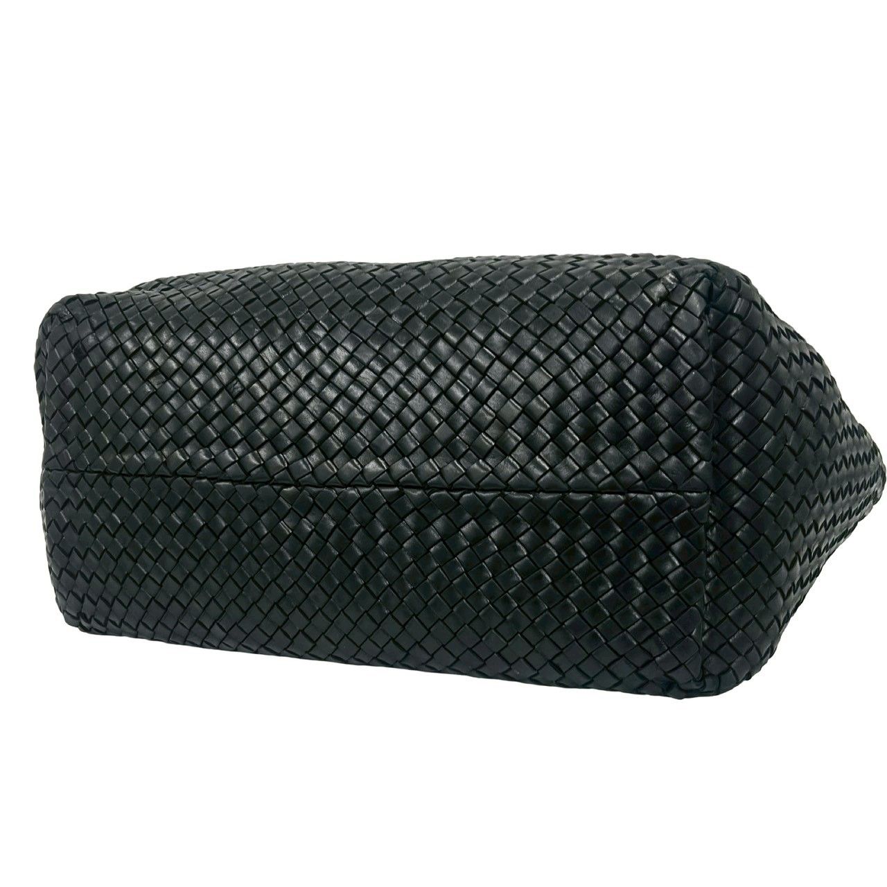 Bottega Veneta Cabas GM Intrecciato Leather Tote Black — view 8