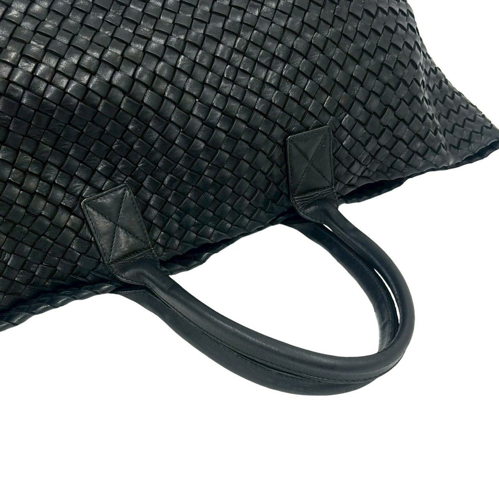 Bottega Veneta Cabas GM Intrecciato Leather Tote Black — view 4
