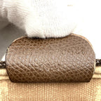 Gucci GG Supreme Shoulder Bag Pochette Brown Vintage — view 8