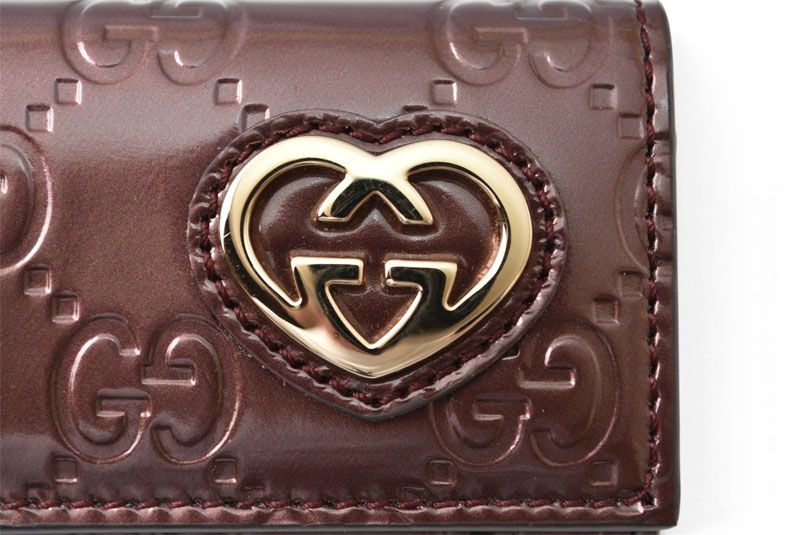 Gucci Key Case Key Holder 6 Row Bree Heart — view 3