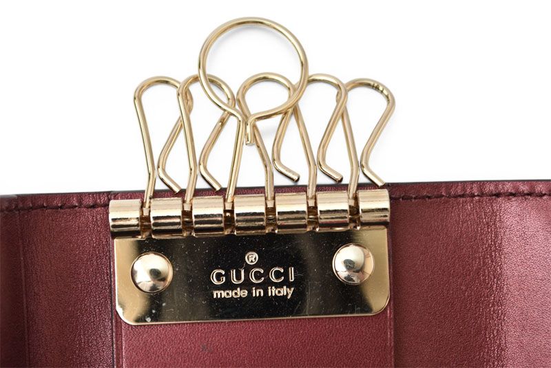 Gucci Key Case Key Holder 6 Row Bree Heart — view 4