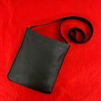 Hermes Clou de Selle Logo Leather Mini Shoulder Bag Pochette Crossbody Black