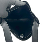 Hermes Clou de Selle Logo Leather Mini Shoulder Bag Pochette Crossbody Black — view 9