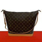 Louis Vuitton Amfar Three Vanity Star Monogram Leather Shoulder Bag Brown