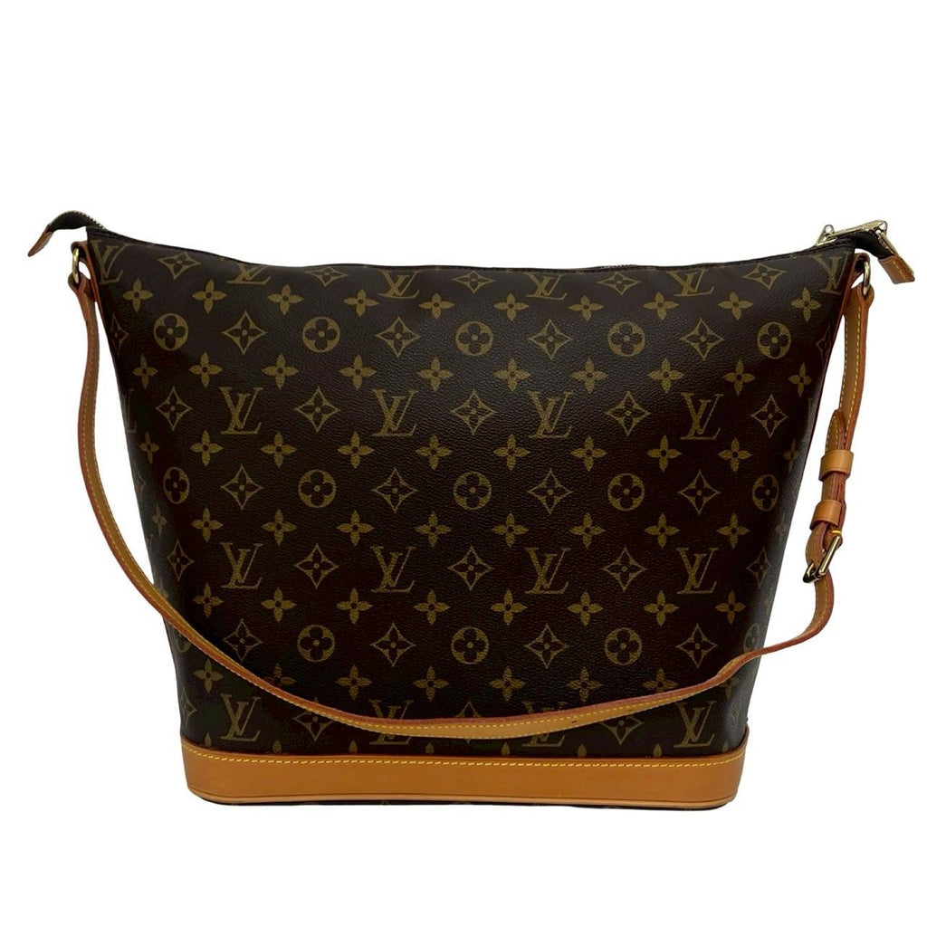 Louis Vuitton Amfar Three Vanity Star Monogram Leather Shoulder Bag Brown — view 3