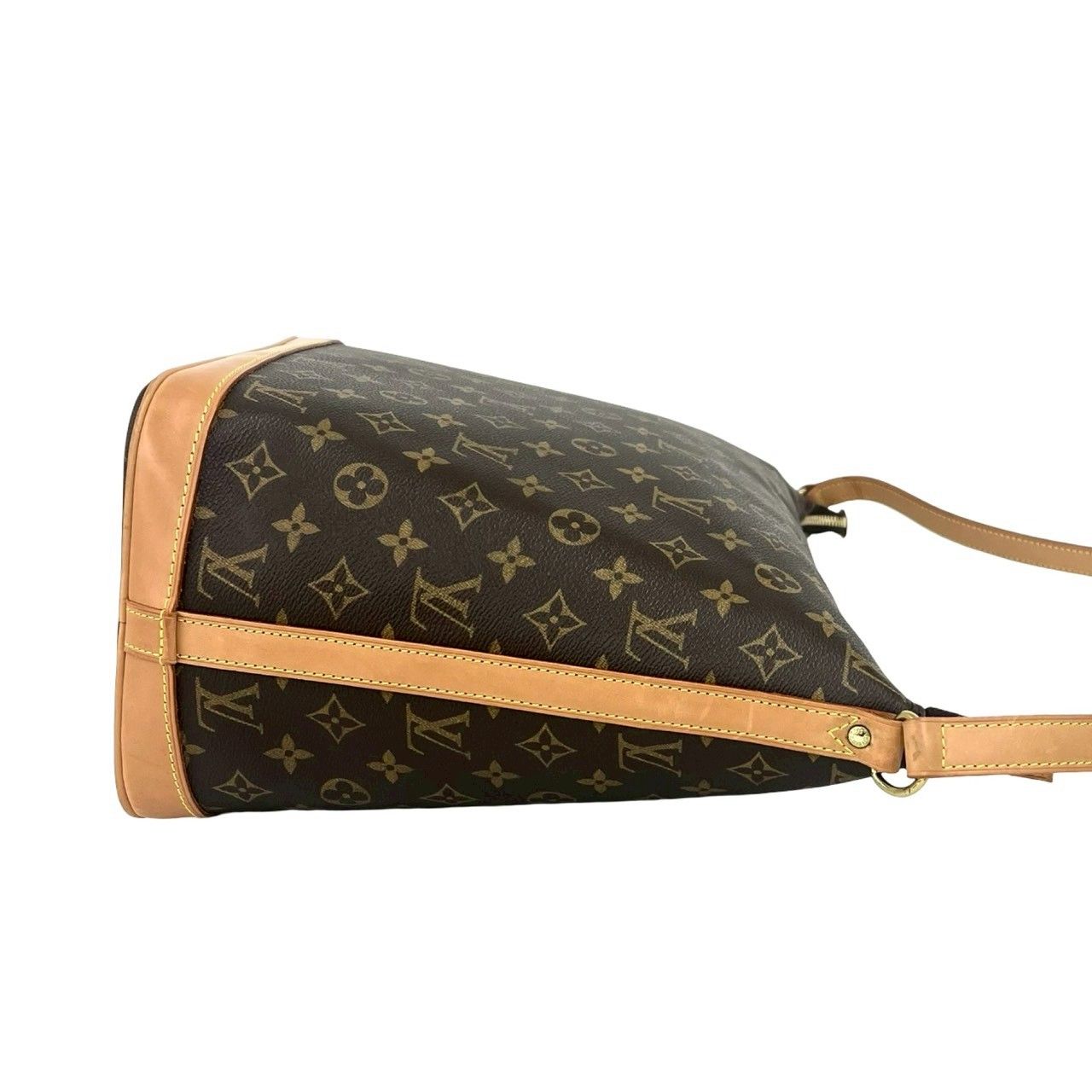 Louis Vuitton Amfar Three Vanity Star Monogram Leather Shoulder Bag Brown — view 6
