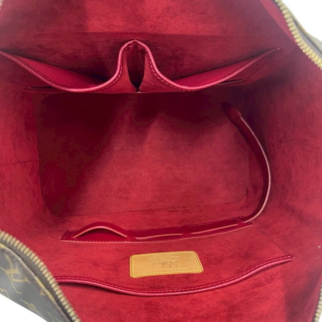 Louis Vuitton Amfar Three Vanity Star Monogram Leather Shoulder Bag Brown — view 9