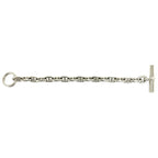Hermes Cursive Logo Vintage Chaine D'ancre MM 16 Links Bracelet 925 Sterling — view 6