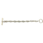 Hermes Cursive Logo Vintage Chaine D'ancre MM 16 Links Bracelet 925 Sterling — view 5