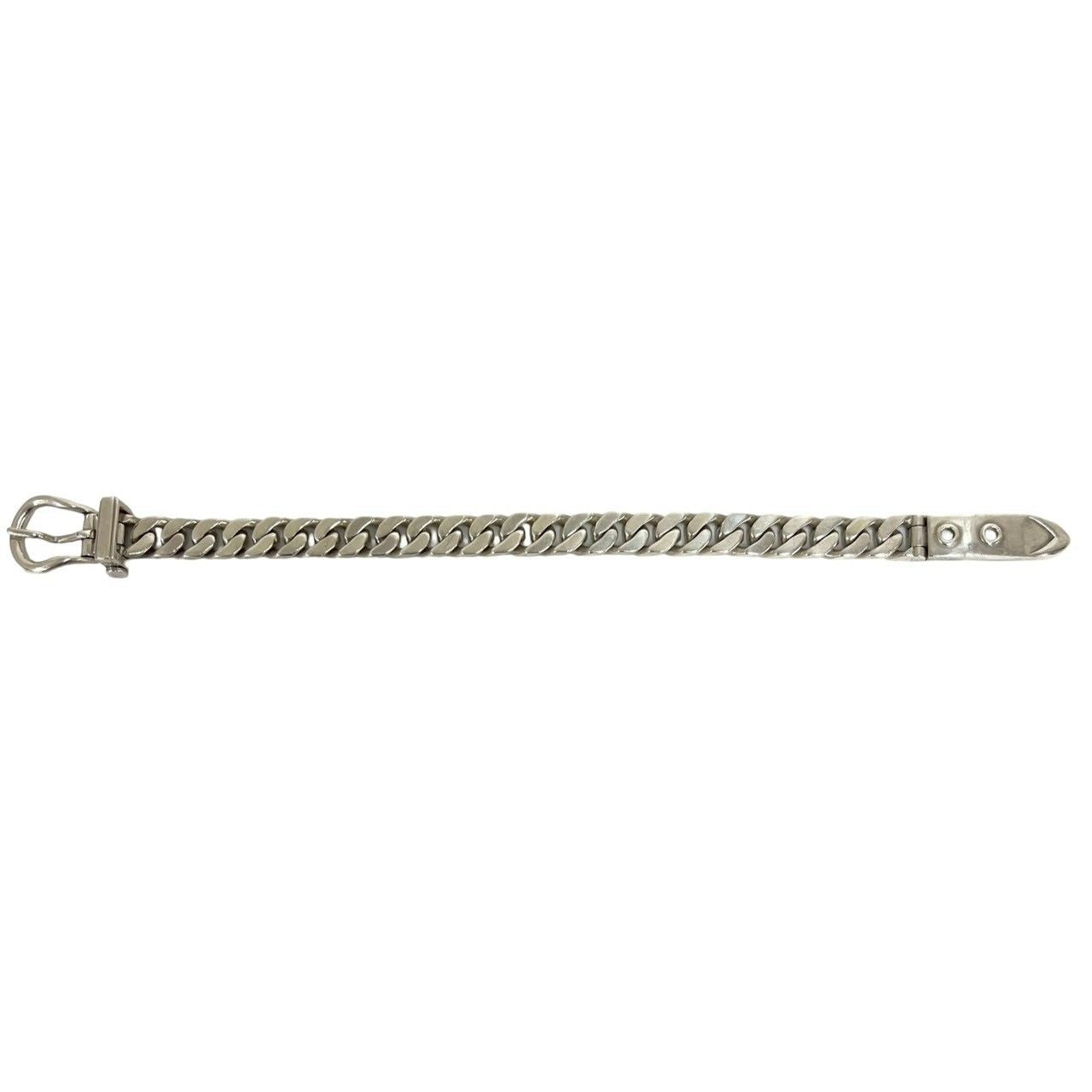 Hermes Vintage Book le Cellier PM Bracelet 925 Sterling Silver — view 5