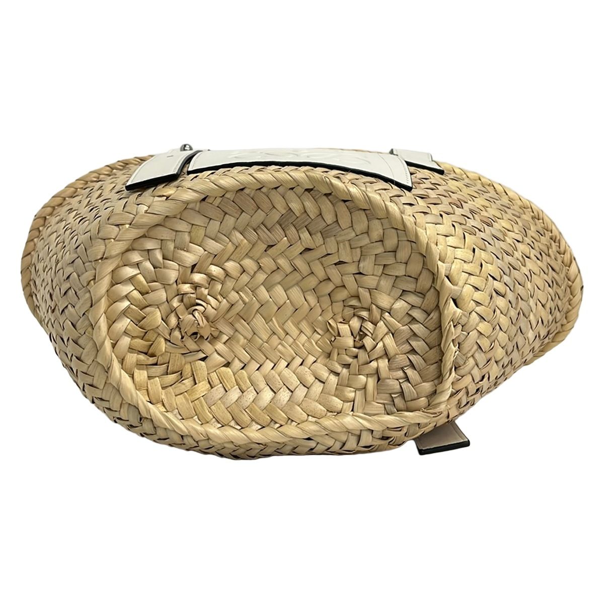 Loewe Tote Basket Natural White Leather — view 5