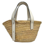 Loewe Tote Basket Natural White Leather — view 3