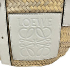 Loewe Tote Basket Natural White Leather — view 9
