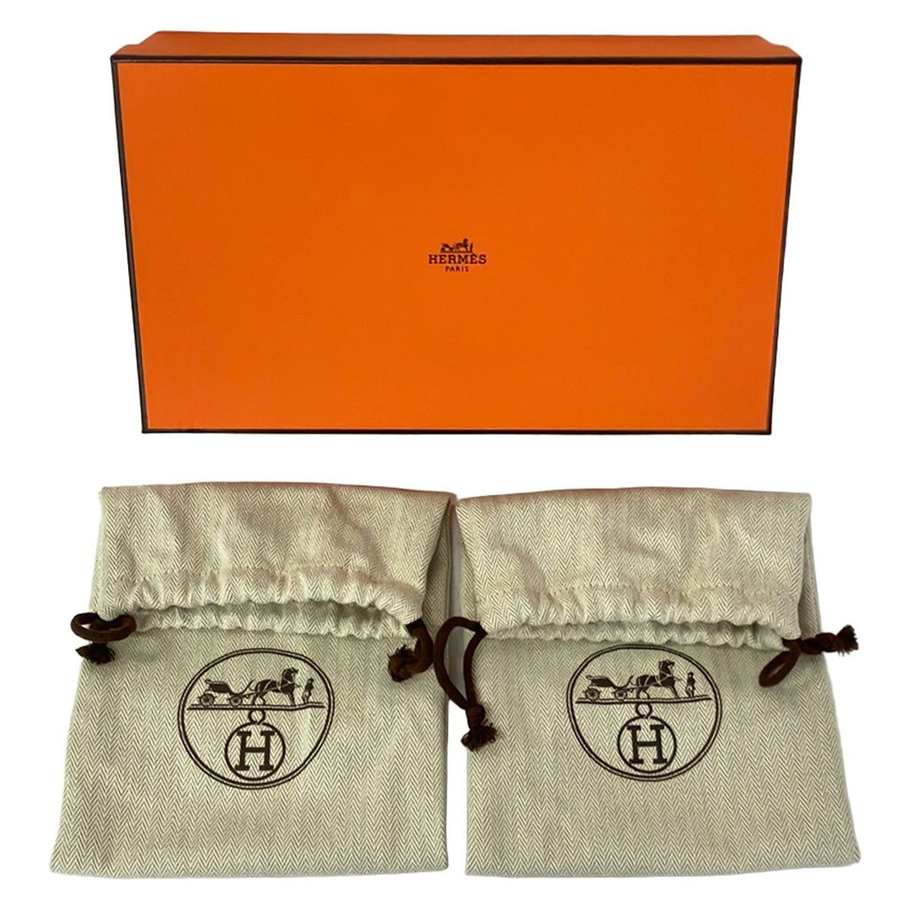 Hermes Sandals 38 Egeri Black Chaine D'ancre — view 7