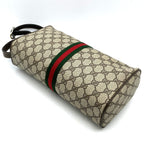 Gucci GG Supreme Sherry Shoulder Bag Brown Vintage — view 2