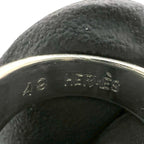 Hermes Vintage Horse Shoe Ring 925 Sterling Silver Gold — view 3