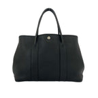 Hermes Garden Party PM Negonda Leather Tote Business Black — view 3