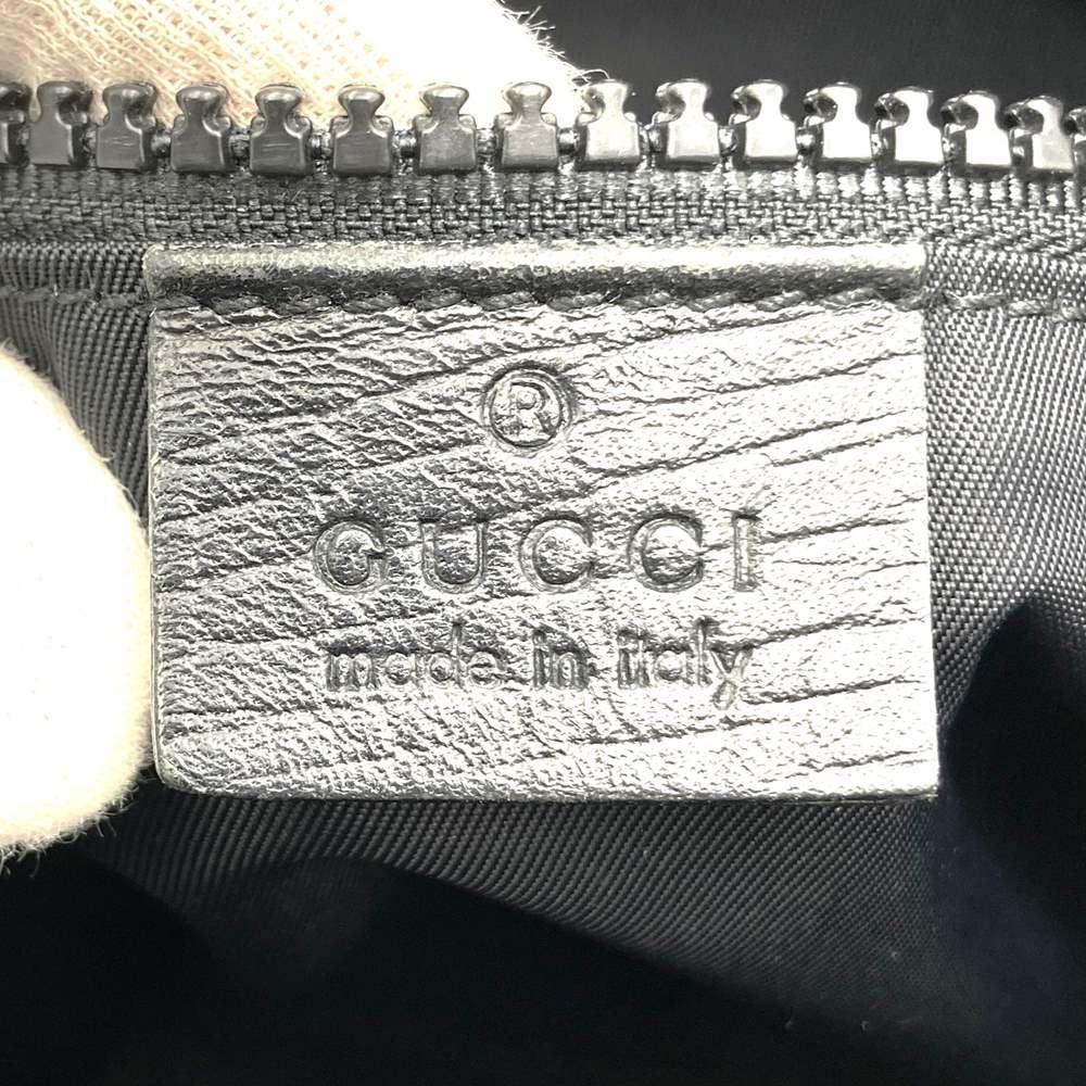 Gucci GG Supreme Shoulder Bag Black — view 7