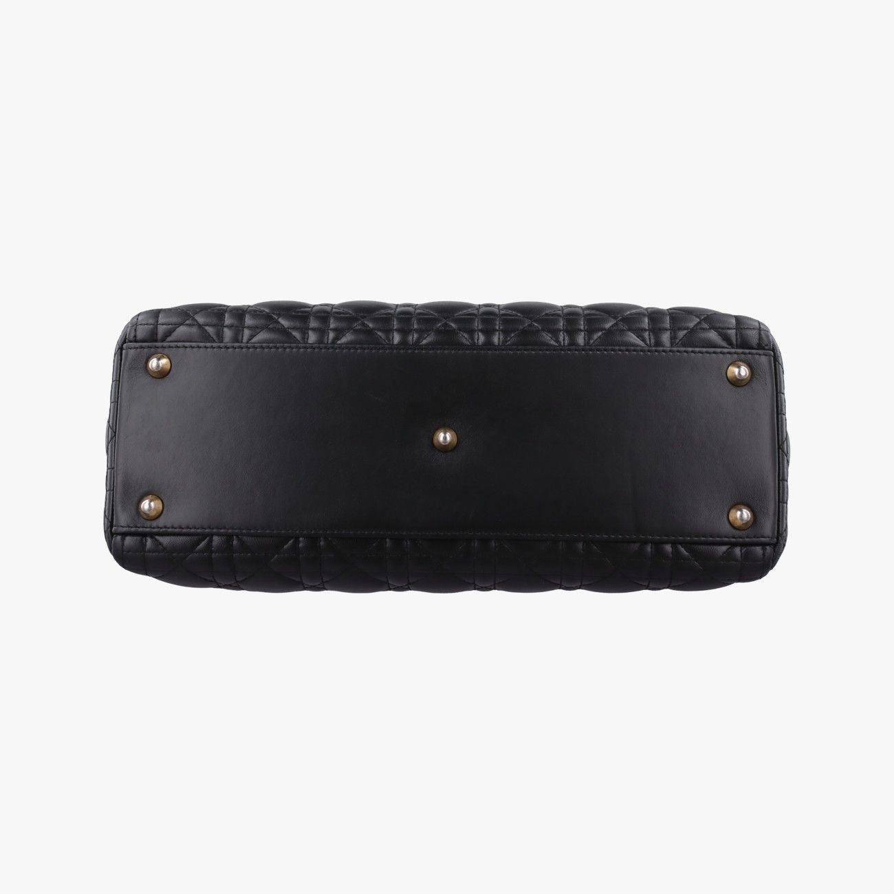 Dior Lady Black Lambskin Handbag — view 3