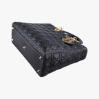 Dior Lady Black Lambskin Handbag — view 4