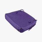 Bottega Veneta Nodini Intrecciato Purple Lambskin Messenger — view 4