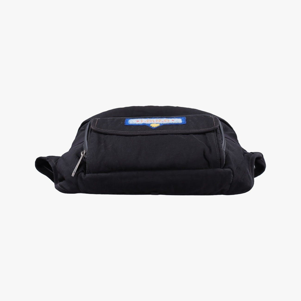 Gucci Patch Black Nylon Handbag — view 3