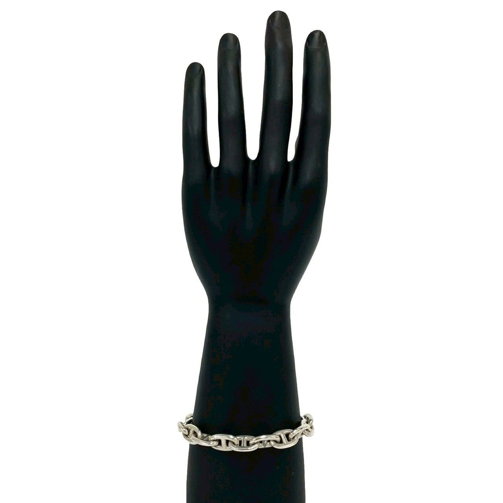 Hermes Chaine D'ancre MM 17 Links Martin Margiela Era Bracelet 925 Sterling — view 2