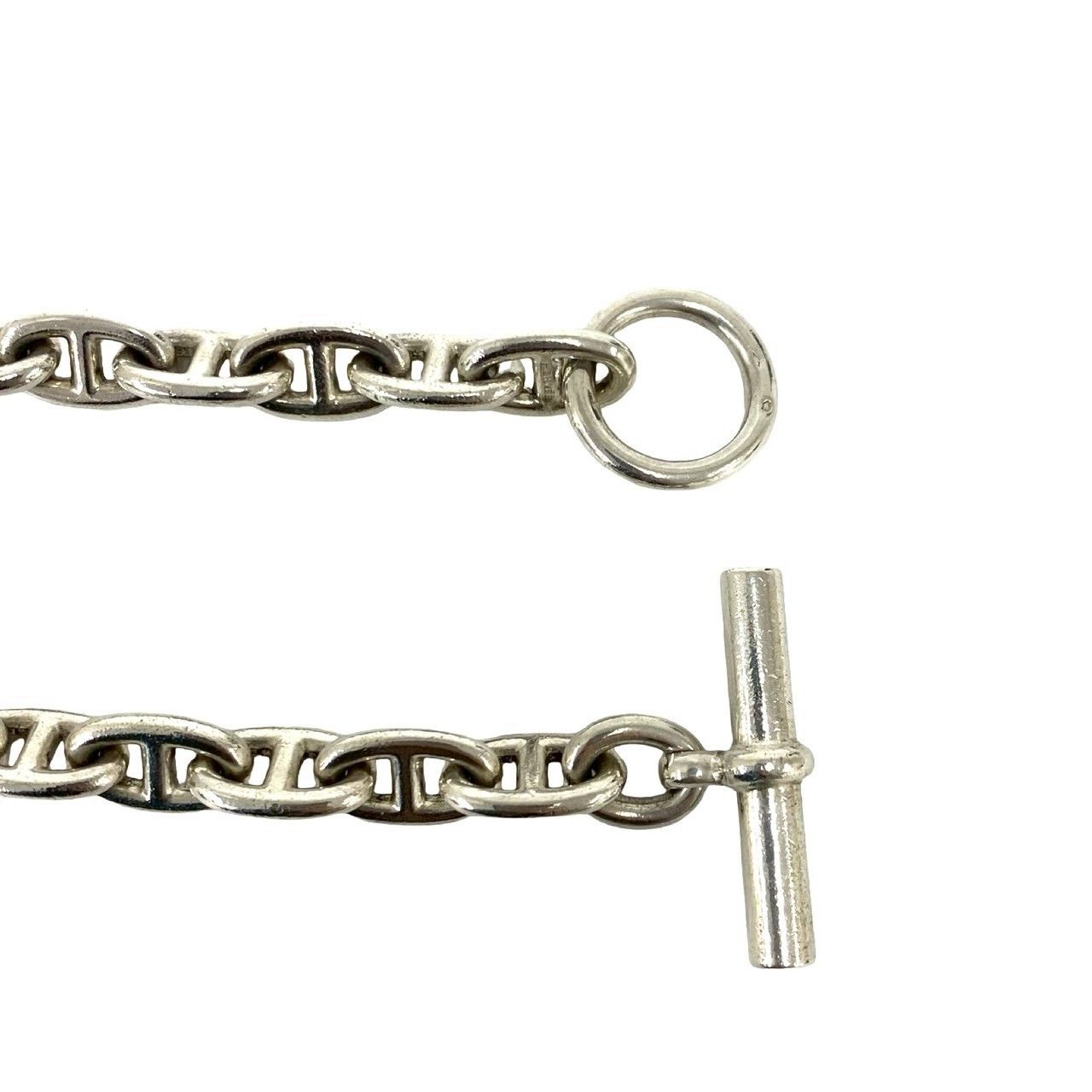Hermes Chaine D'ancre MM 17 Links Martin Margiela Era Bracelet 925 Sterling — view 4