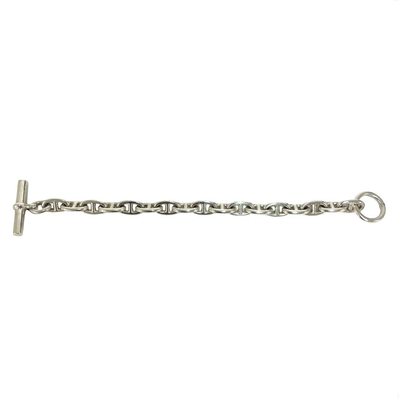 Hermes Chaine D'ancre MM 17 Links Martin Margiela Era Bracelet 925 Sterling — view 5