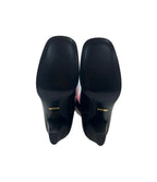 Gucci Long Boots Horsebit Plaid Side Zip — view 5