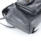 Gucci Vintage Bamboo Leather Backpack Shoulder Bag — view 7