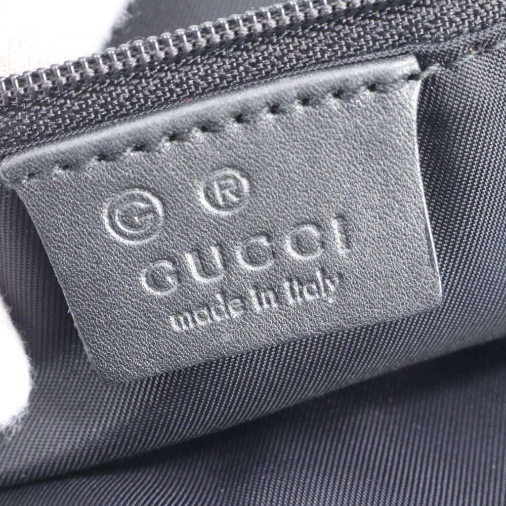 Gucci Guccissima Leather Shoulder Bag Business Document — view 9