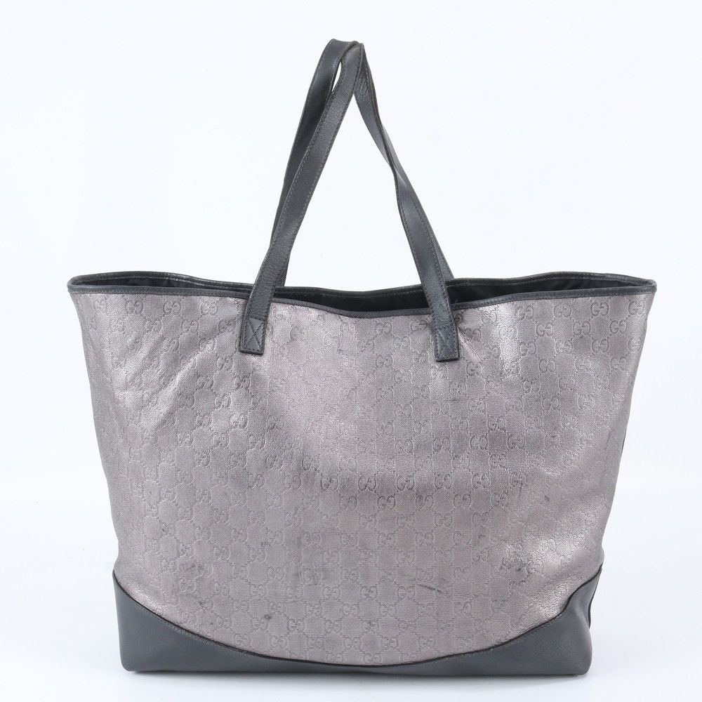Gucci Guccissima Leather Shoulder Bag Business Document — view 3