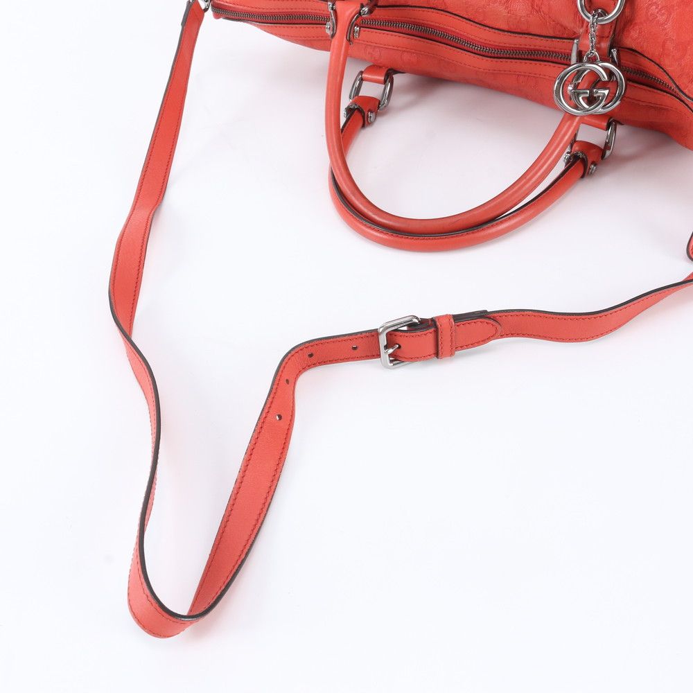 Gucci Guccissima Leather 2-Way Shoulder Bag Crossbody Hand Tote — view 4