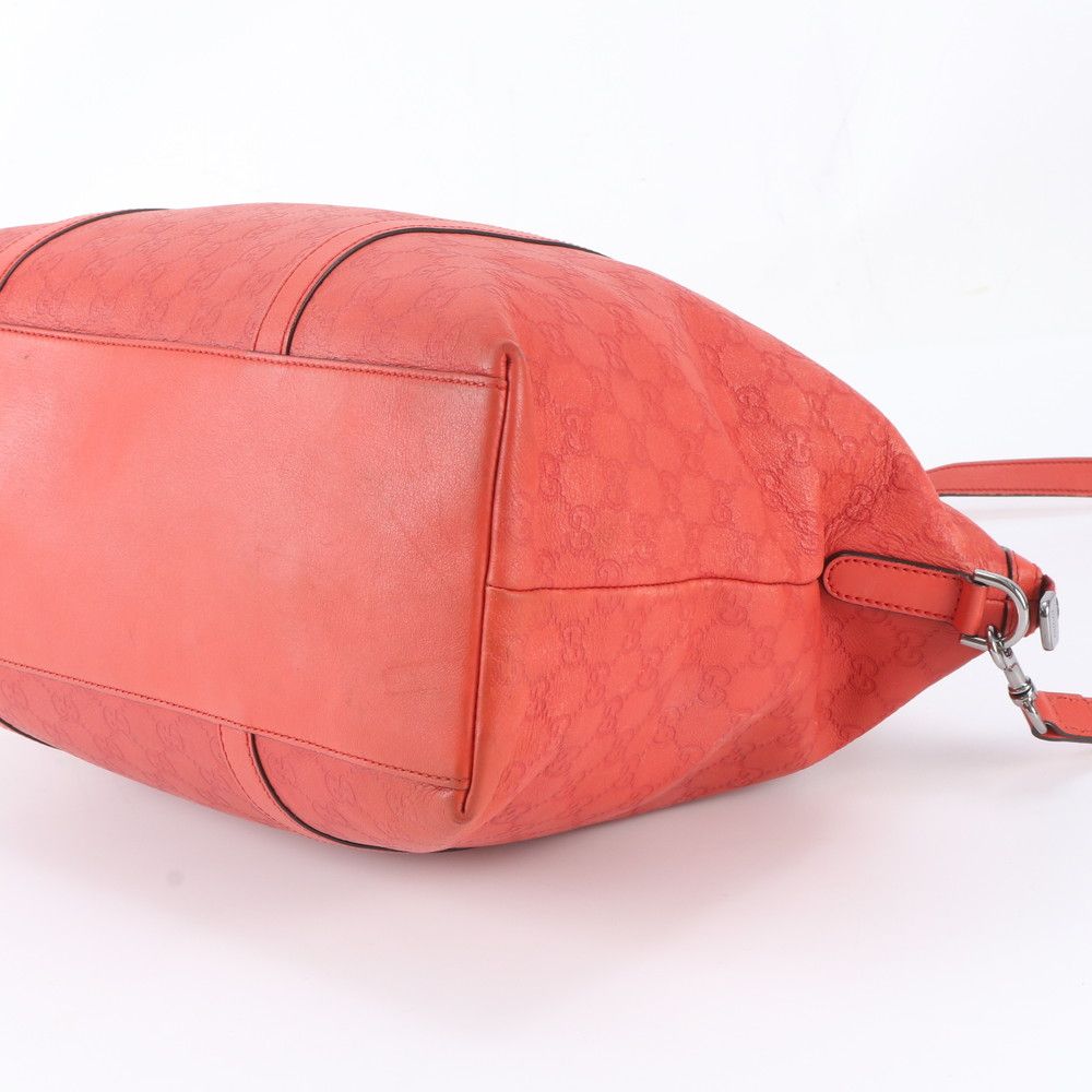 Gucci Guccissima Leather 2-Way Shoulder Bag Crossbody Hand Tote — view 5