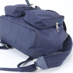 Gucci GG Nylon Leather Backpack Shoulder Bag Navy — view 4