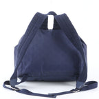 Gucci GG Nylon Leather Backpack Shoulder Bag Navy — view 3