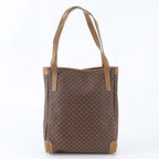 Gucci Vintage Micro GG Leather Shoulder Bag Tote Brown — view 3