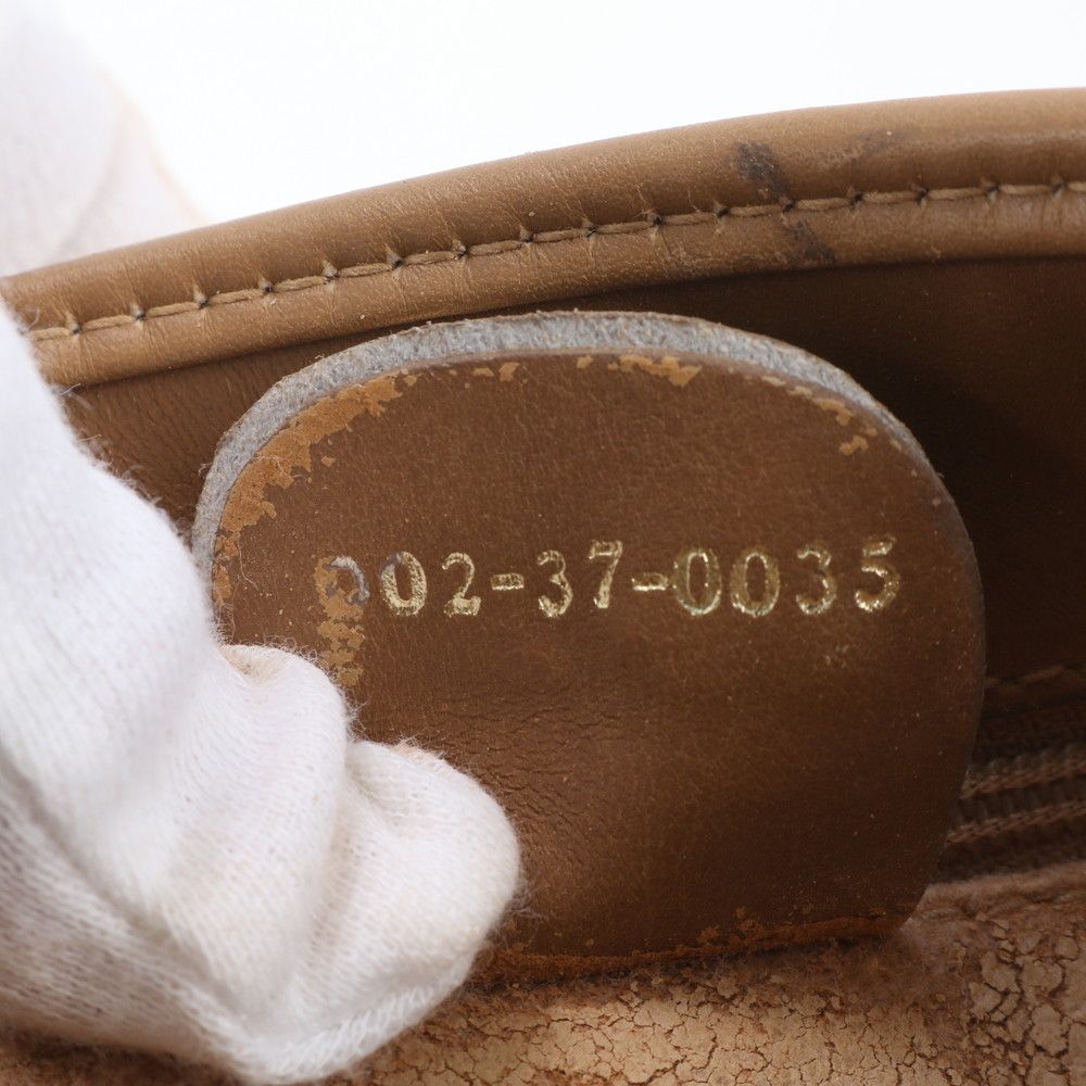 Gucci Vintage Micro GG Leather Shoulder Bag Tote Brown — view 9