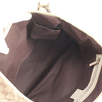 Gucci GG Canvas Leather Tote Shoulder Hand — view 7