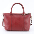Gucci Micro Guccissima Leather 2-Way Shoulder Bag Crossbody Hand Tote — view 3