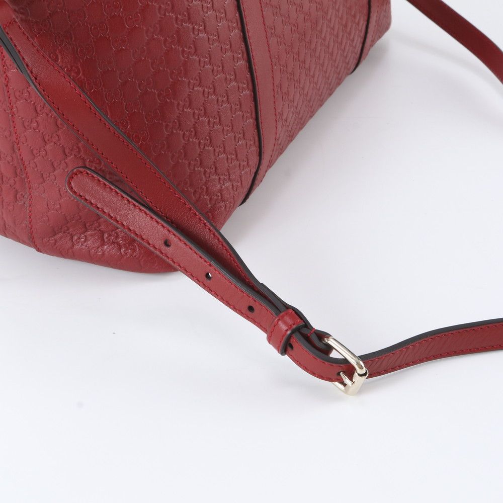Gucci Micro Guccissima Leather 2-Way Shoulder Bag Crossbody Hand Tote — view 4