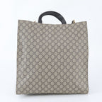 Gucci GG Supreme Tiger Print Leather 2-Way Tote Crossbody Shoulder — view 4
