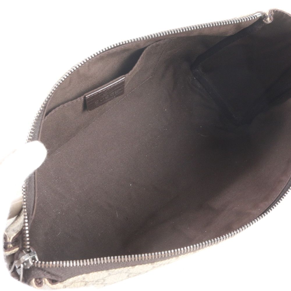 Gucci GG Supreme Leather Clutch Pouch Business — view 6