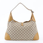 Gucci GG Canvas Leather Shoulder Bag Hand — view 3